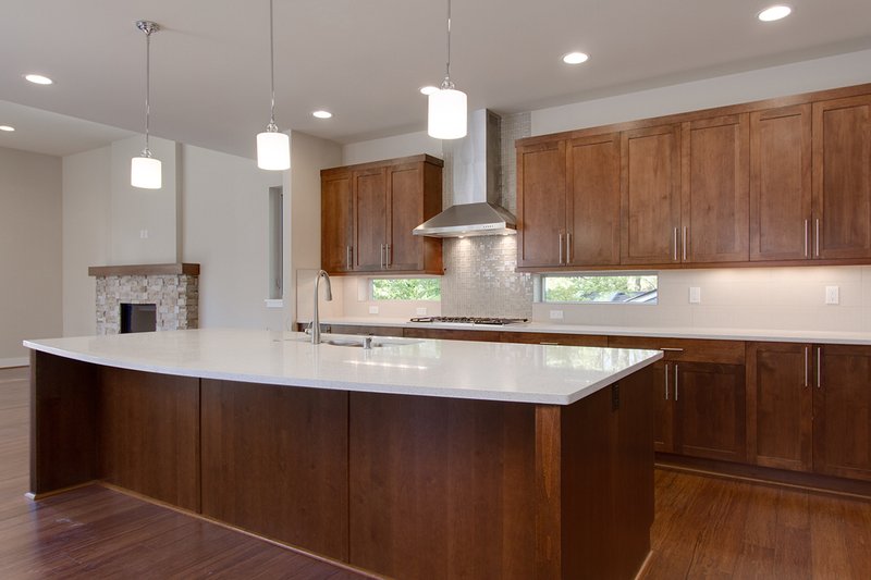 Architectural House Design - Interior - Kitchen for Modern House Plan #132-225 - 4 bed, 3 bath