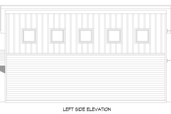Exterior - Other Elevation for Contemporary House Plan #932-712 - 2 bed, 1 bath