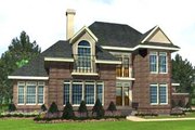 European Style House Plan - 4 Beds 3.5 Baths 2743 Sq/Ft Plan #45-209 