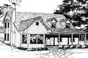 Country Style House Plan - 3 Beds 2.5 Baths 2170 Sq/Ft Plan #14-212 