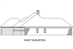 Exterior - Other Elevation for Traditional House Plan #45-138 - 3 bed, 2 bath