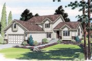 Traditional Style House Plan - 4 Beds 3 Baths 2074 Sq/Ft Plan #312-385 