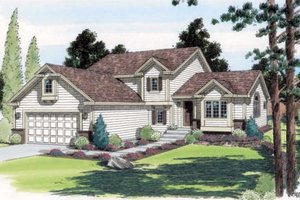 Traditional Exterior - Front Elevation Plan #312-385