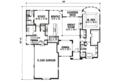 Traditional Style House Plan - 5 Beds 5 Baths 3329 Sq/Ft Plan #67-846 Floor 