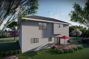 Prairie Style House Plan - 3 Beds 2.5 Baths 1634 Sq/Ft Plan #70-1505 