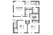 Craftsman Style House Plan - 3 Beds 2.5 Baths 2286 Sq/Ft Plan #48-710 