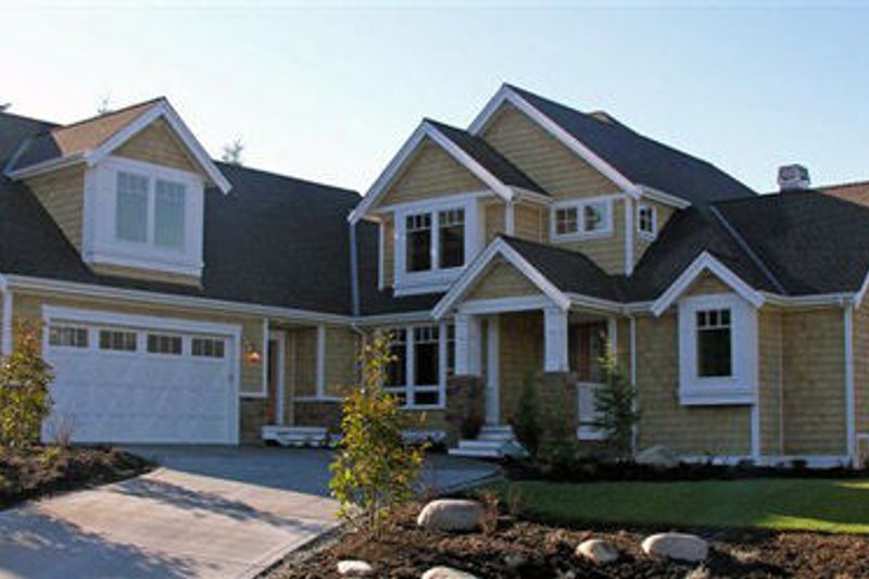Dream House Plan - Exterior - Front Elevation 3 for Craftsman House Plan #48-343 - 3 bed, 4 bath