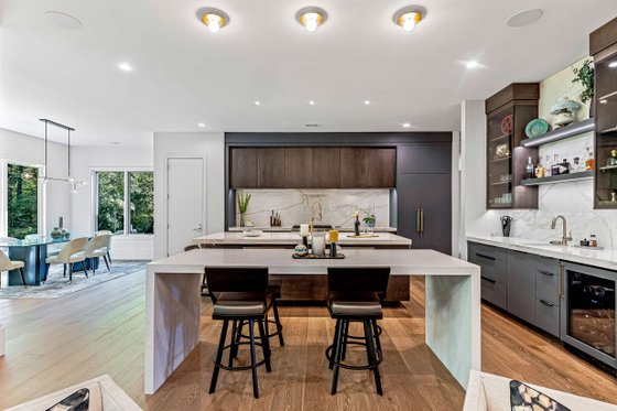 Interior - Kitchen 2 for Contemporary House Plan #938-146 - 3 bed, 3.5 bath