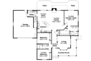 Farmhouse Style House Plan - 3 Beds 2 Baths 2011 Sq/Ft Plan #124-415 