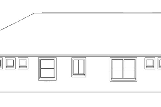 Exterior - Other Elevation 1 for Craftsman House Plan #1058-67 - 3 bed, 2 bath