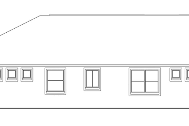 Home Plan - Exterior - Other Elevation 1 for Craftsman House Plan #1058-67 - 3 bed, 2 bath