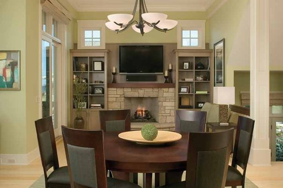 Interior - Family Room for Traditional House Plan #928-95 - 3 bed, 3.5 bath
