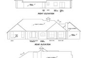 Traditional Style House Plan - 4 Beds 3 Baths 2946 Sq/Ft Plan #65-365 