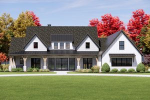 House Plan Design - Exterior - Front Elevation for Farmhouse House Plan #1096-160 - 4 bed, 4.5 bath