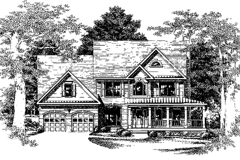 Home Plan - Exterior - Front Elevation 3 for Country House Plan #927-331 - 4 bed, 3.5 bath