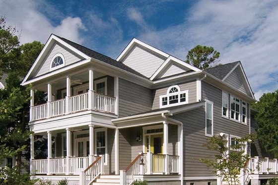 Exterior - Front Elevation 5 for Country House Plan #929-518 - 3 bed, 2.5 bath