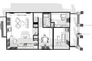 Craftsman Style House Plan - 4 Beds 3 Baths 2288 Sq/Ft Plan #461-14 