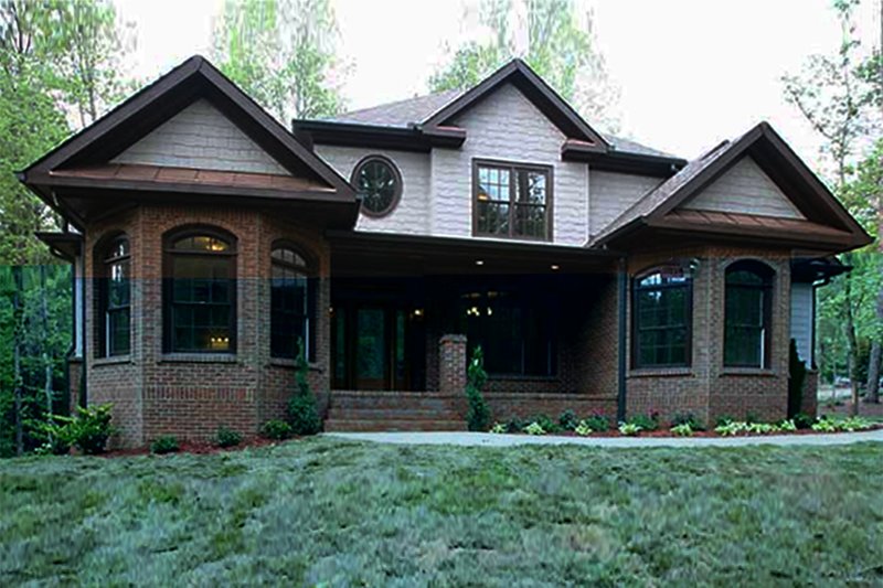 Home Plan - Exterior - Front Elevation 3 for Traditional House Plan #56-540 - 4 bed, 4 bath