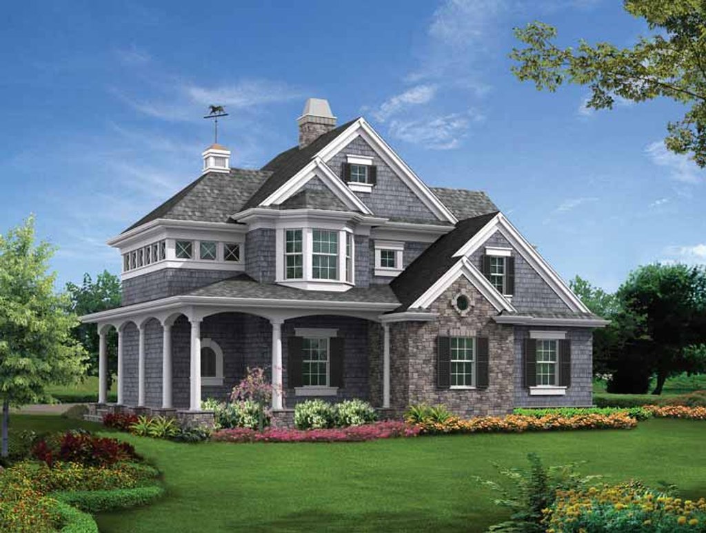  Victorian  Style House  Plan  1 Beds 1 Baths 825 Sq Ft Plan  