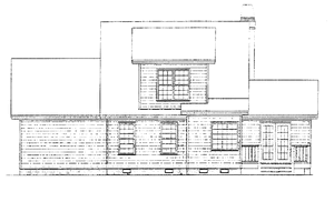 Exterior - Rear Elevation for Country House Plan #929-254 - 3 bed, 2.5 bath