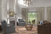 Colonial Style House Plan - 2 Beds 2.5 Baths 1695 Sq/Ft Plan #455-461 