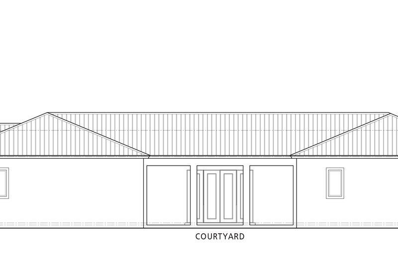 House Blueprint - Exterior - Other Elevation for Craftsman House Plan #938-156 - 3 bed, 3 bath