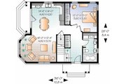 Country Style House Plan - 3 Beds 2 Baths 1534 Sq/Ft Plan #23-2372 