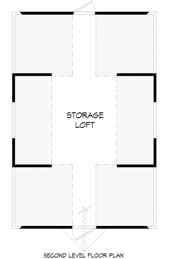 Farmhouse Floor Plan - Upper Floor Plan #932-323