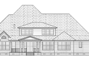 Colonial Style House Plan - 6 Beds 4.5 Baths 4326 Sq/Ft Plan #1054-5 