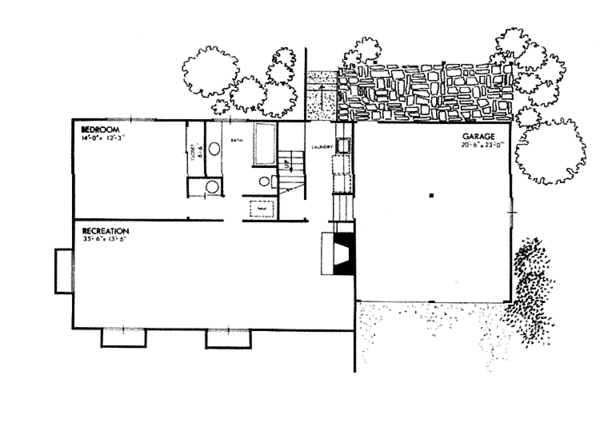 Home Plan - Prairie Floor Plan - Main Floor Plan #320-1339