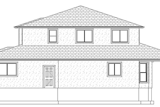 Exterior - Other Elevation 1 for Mediterranean House Plan #1060-29 - 5 bed, 3.5 bath