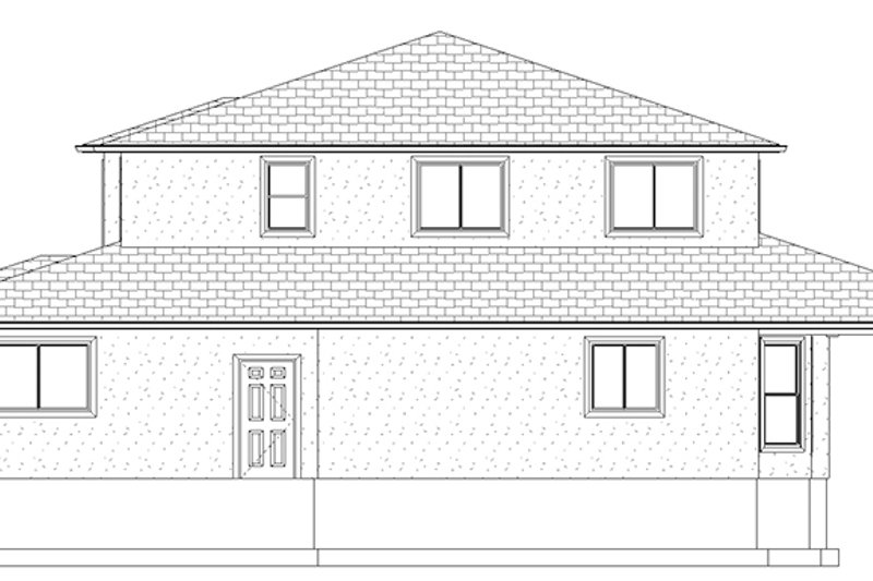 Home Plan - Exterior - Other Elevation 1 for Mediterranean House Plan #1060-29 - 5 bed, 3.5 bath