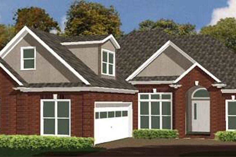 Traditional Style House Plan - 4 Beds 2.5 Baths 1918 Sq/Ft Plan #63-141