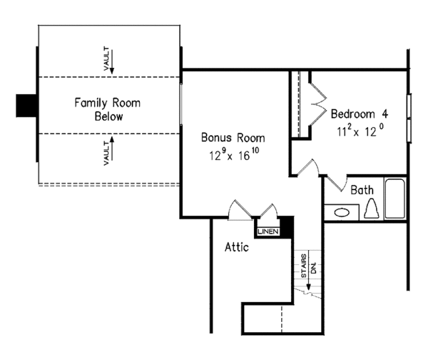 House Design - Country Floor Plan - Upper Floor Plan #927-169