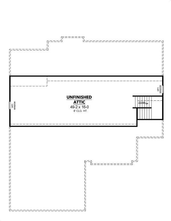 Craftsman Floor Plan - Other Floor Plan #1080-21