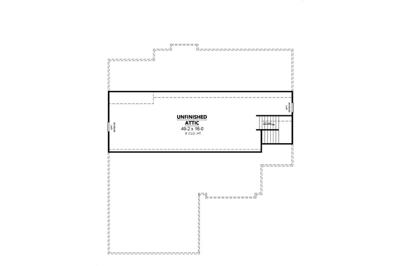 House Blueprint - Floor Plan - Other Floor for Craftsman House Plan #1080-21 - 5 bed, 4.5 bath