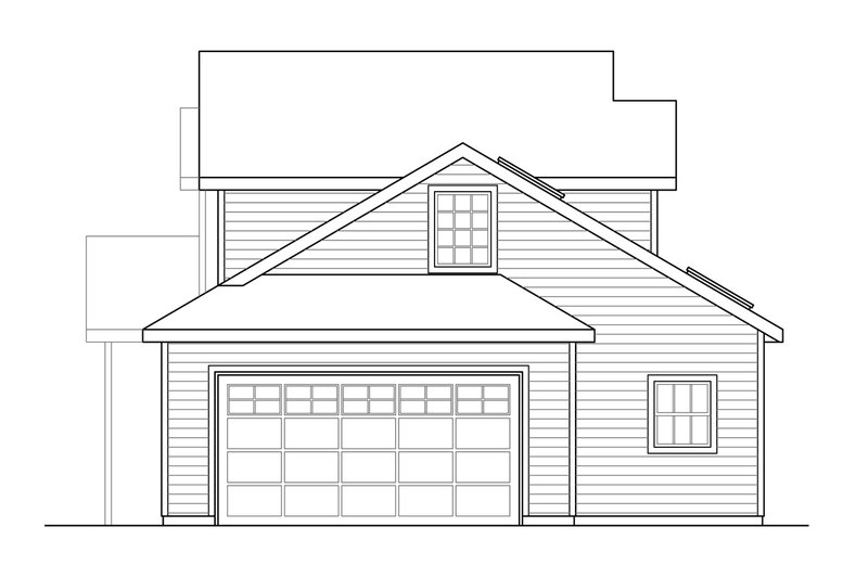 House Plan Design - Exterior - Other Elevation 1 for Country House Plan #124-1060 - 3 bed, 2.5 bath