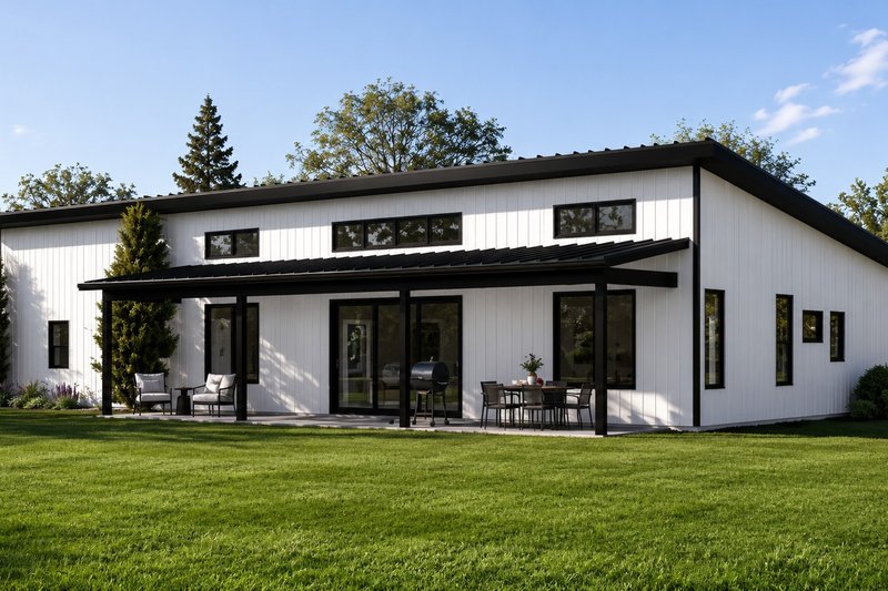 Architectural House Design - Exterior - Other Elevation 1 for Contemporary House Plan #1064-504 - 3 bed, 2 bath