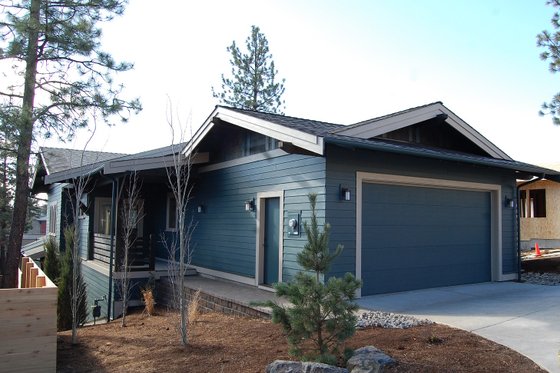 Exterior - Rear Elevation for Craftsman House Plan #895-89 - 3 bed, 2.5 bath