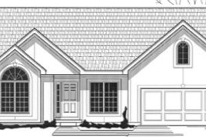 Traditional Exterior - Front Elevation Plan #67-853