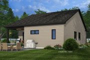 Modern Style House Plan - 3 Beds 2 Baths 1319 Sq/Ft Plan #51-1331 