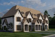 European Style House Plan - 2 Beds 2.5 Baths 6040 Sq/Ft Plan #17-2525 