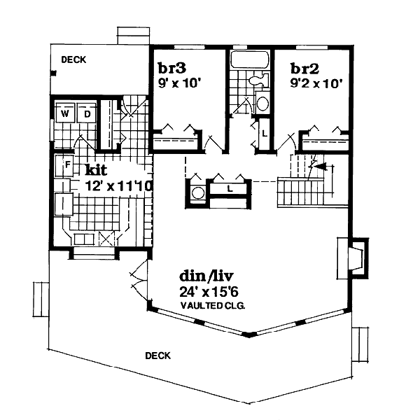 Floor Plan - Main Floor Plan #47-323
