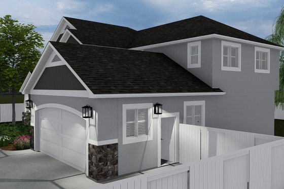 Exterior - Other Elevation 1 for Craftsman House Plan #1060-57 - 4 bed, 2.5 bath