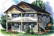 Traditional Style House Plan - 3 Beds 2 Baths 2220 Sq/Ft Plan #18-4511 