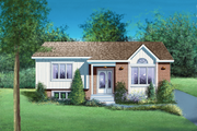 Ranch Style House Plan - 2 Beds 1 Baths 950 Sq/Ft Plan #25-1024 