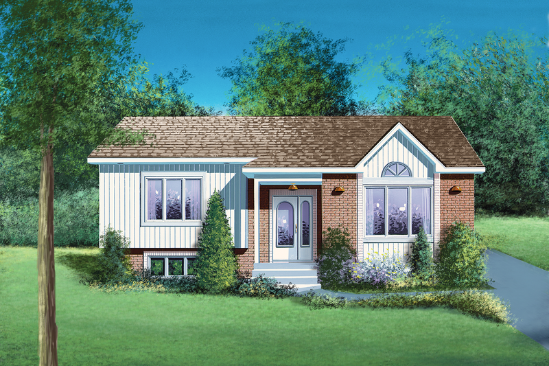 Ranch Style House Plan - 2 Beds 1 Baths 950 Sq/Ft Plan #25-1024