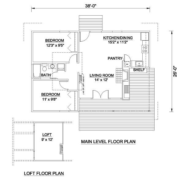 Country Floor Plan - Main Floor Plan #116-223