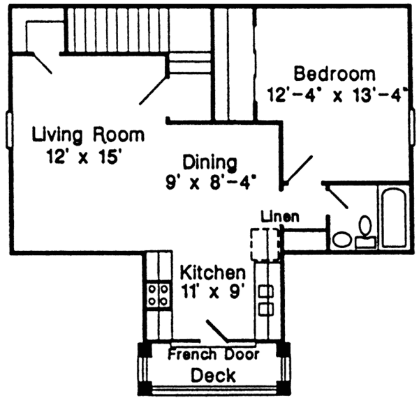 Home Plan - Floor Plan - Upper Floor Plan #410-3578