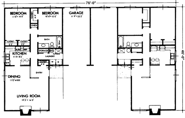 Home Plan - Contemporary Floor Plan - Main Floor Plan #320-1241